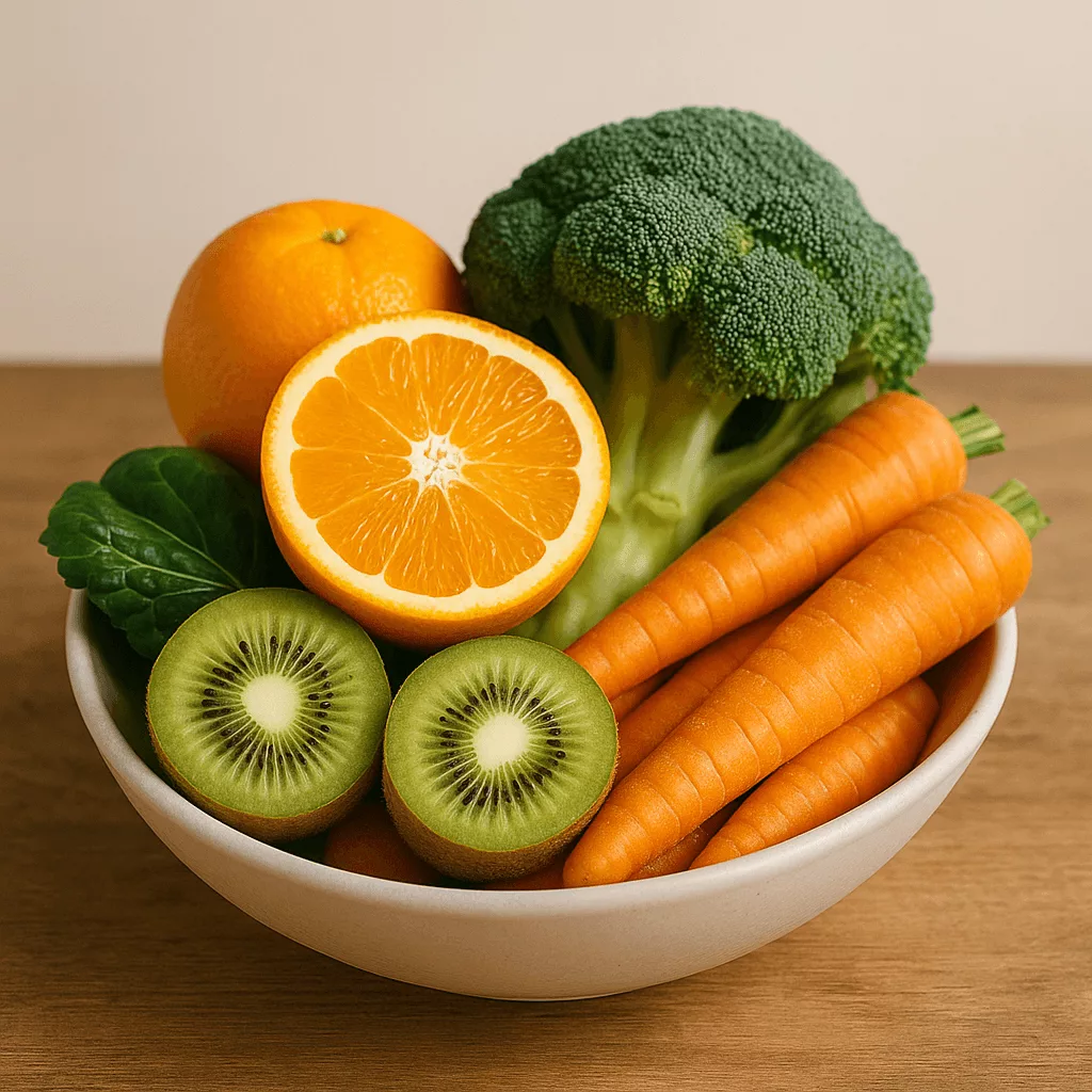 Aliments frais naturellement riches en nutriments avant de recourir aux compléments