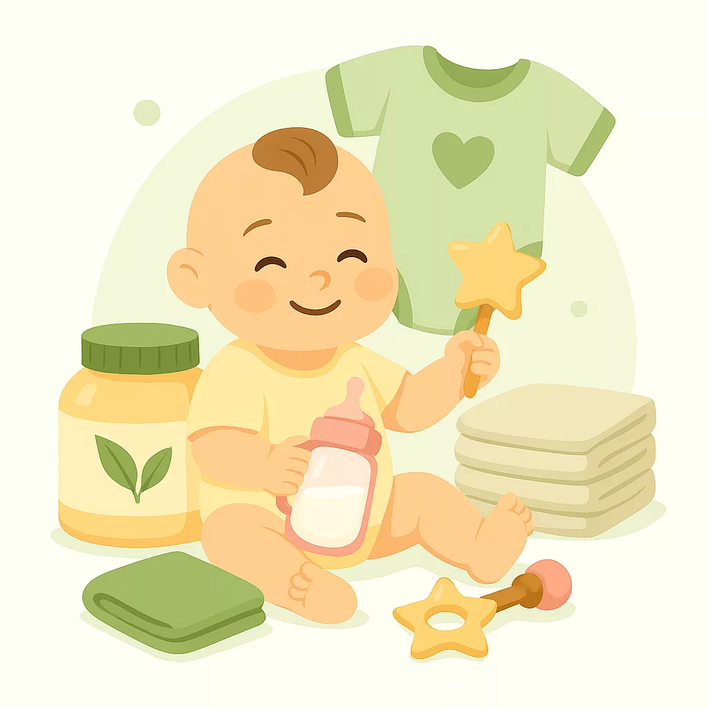 La pharmacie accompagne les parents avec des produits pour bébé