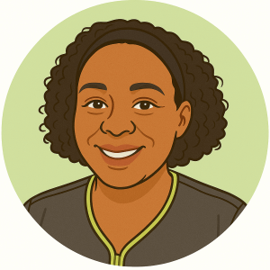 Membre de l’équipe de la Pharmacie Les Lataniers à Saint-Denis donnant conseils santé et écoute